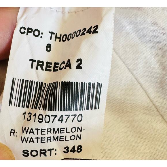 Theory Womens Treeca 2 Good Wool Cropped Watermelon Pink Tailored Dress Pants 2 - Picture 9 of 15